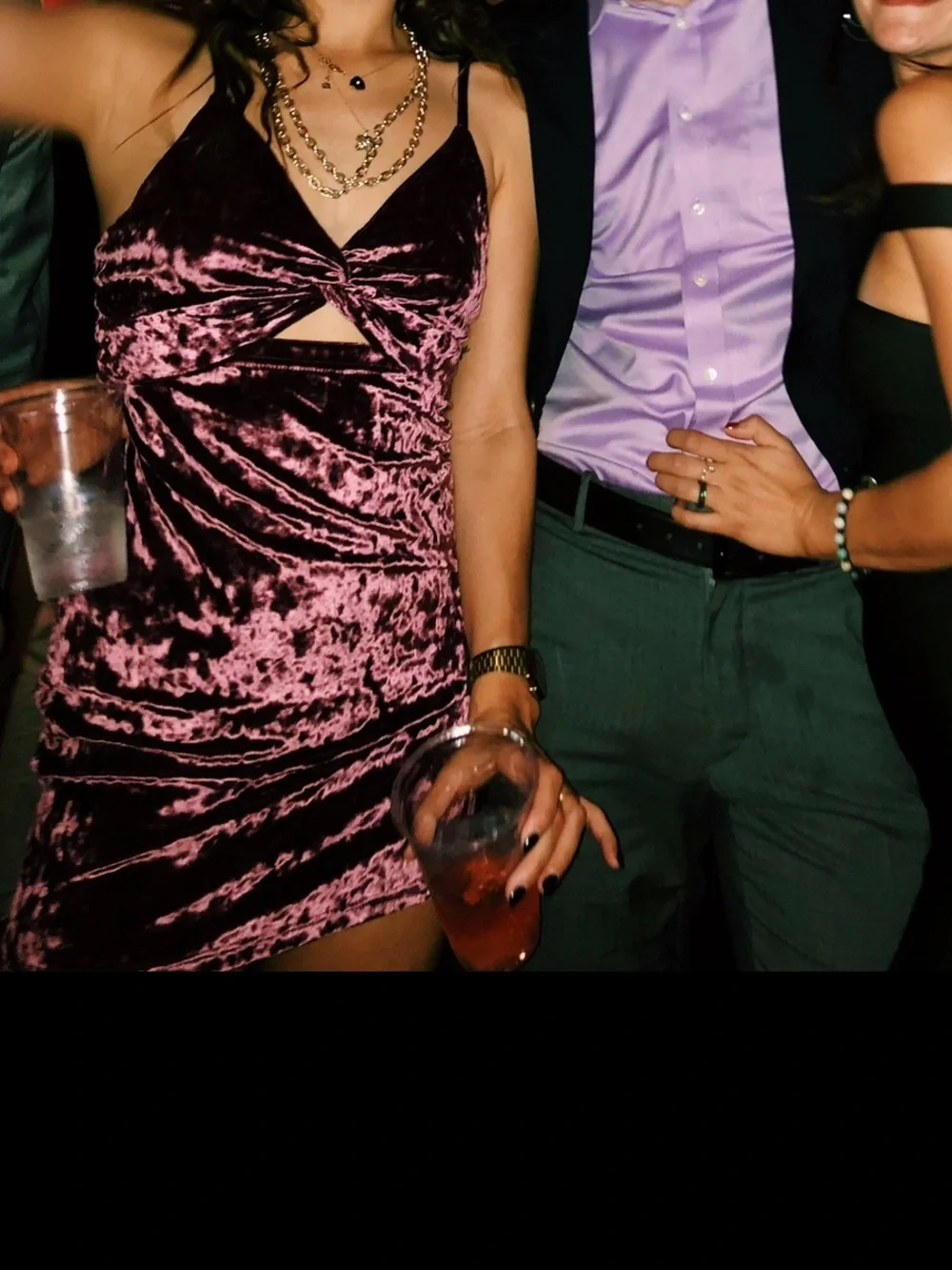 Free People Velvet Party Dress